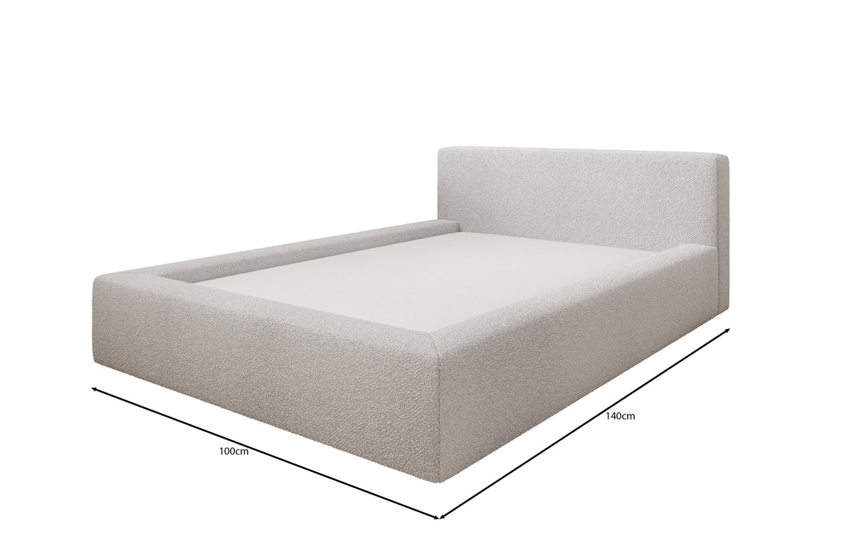 Lit pour chien LupoLounge 140× 100 cm en Bouclé