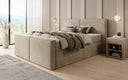 Lit boxspring Ophelia II avec tiroirs en velours
