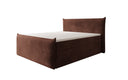 Lit boxspring Liana II avec rangement relevable en velours