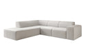 Designer Ecksofa Idiola in Teddy Bouclé
