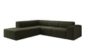 Designer Ecksofa Idiola in Teddy Bouclé