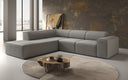Designer Ecksofa Idiola in Teddy Bouclé