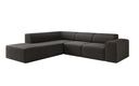 Designer Ecksofa Idiola in Teddy Bouclé