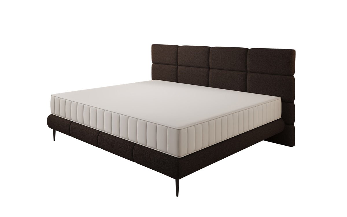 Lit rembourré familial Milano Bouclé en 220/240x200