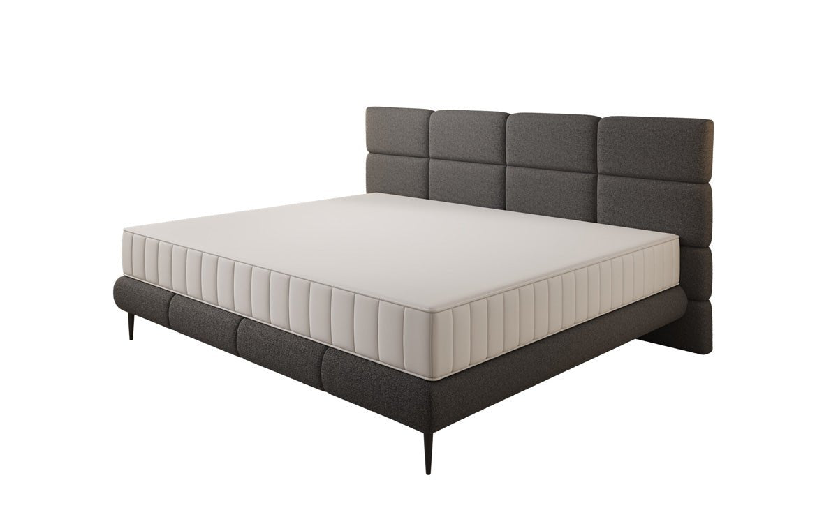 Lit rembourré familial Milano Bouclé en 220/240x200