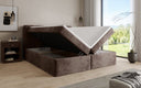 Boxspringbett Cozy II in Cord mit Stauraum