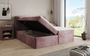Boxspringbett Cozy II in Cord mit Stauraum