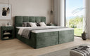 Boxspringbett Cozy II in Cord mit Stauraum