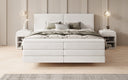 Boxspringbett Ophelia mit Schwebeoptik in Samt