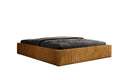 Lit rembourré design Base avec rangement sans tête de lit en Côtelé