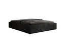 Lit rembourré design Base avec rangement sans tête de lit en Côtelé