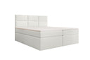 Lit boxspring Carito Bouclé avec USB et espace de rangement