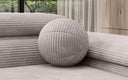 Rundes Zierkissen Sphere ⌀35 cm aus Cord
