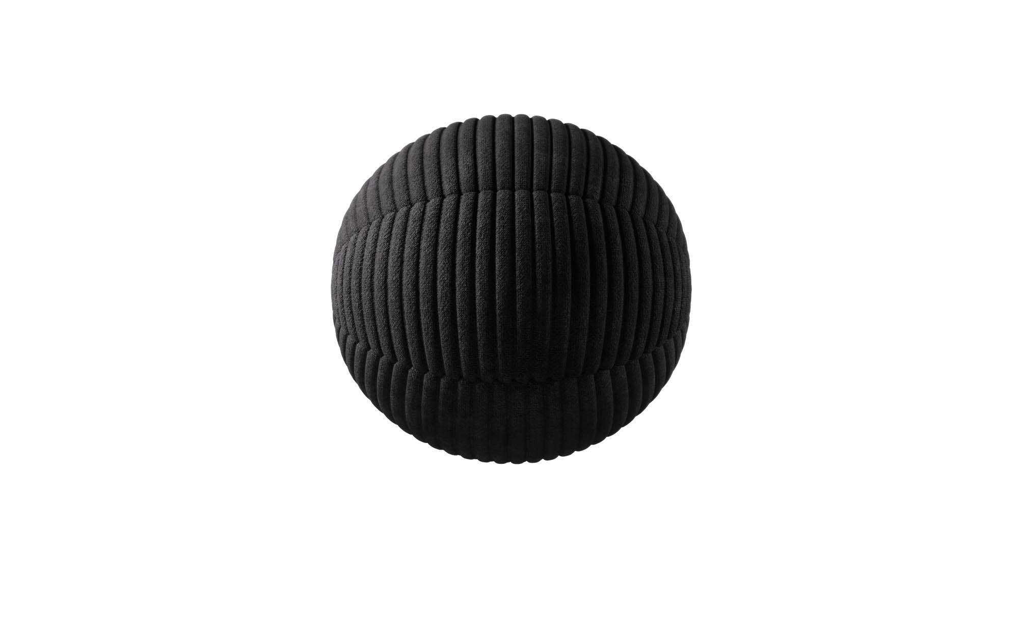 Coussin décoratif rond Globe ⌀28 en Côtelé
