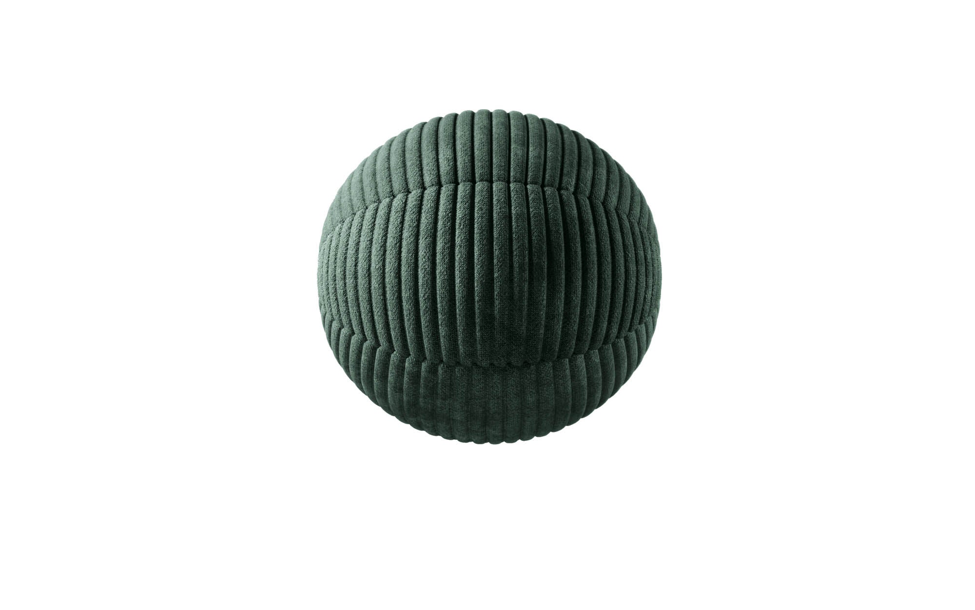 Coussin décoratif rond Globe ⌀28 en Côtelé
