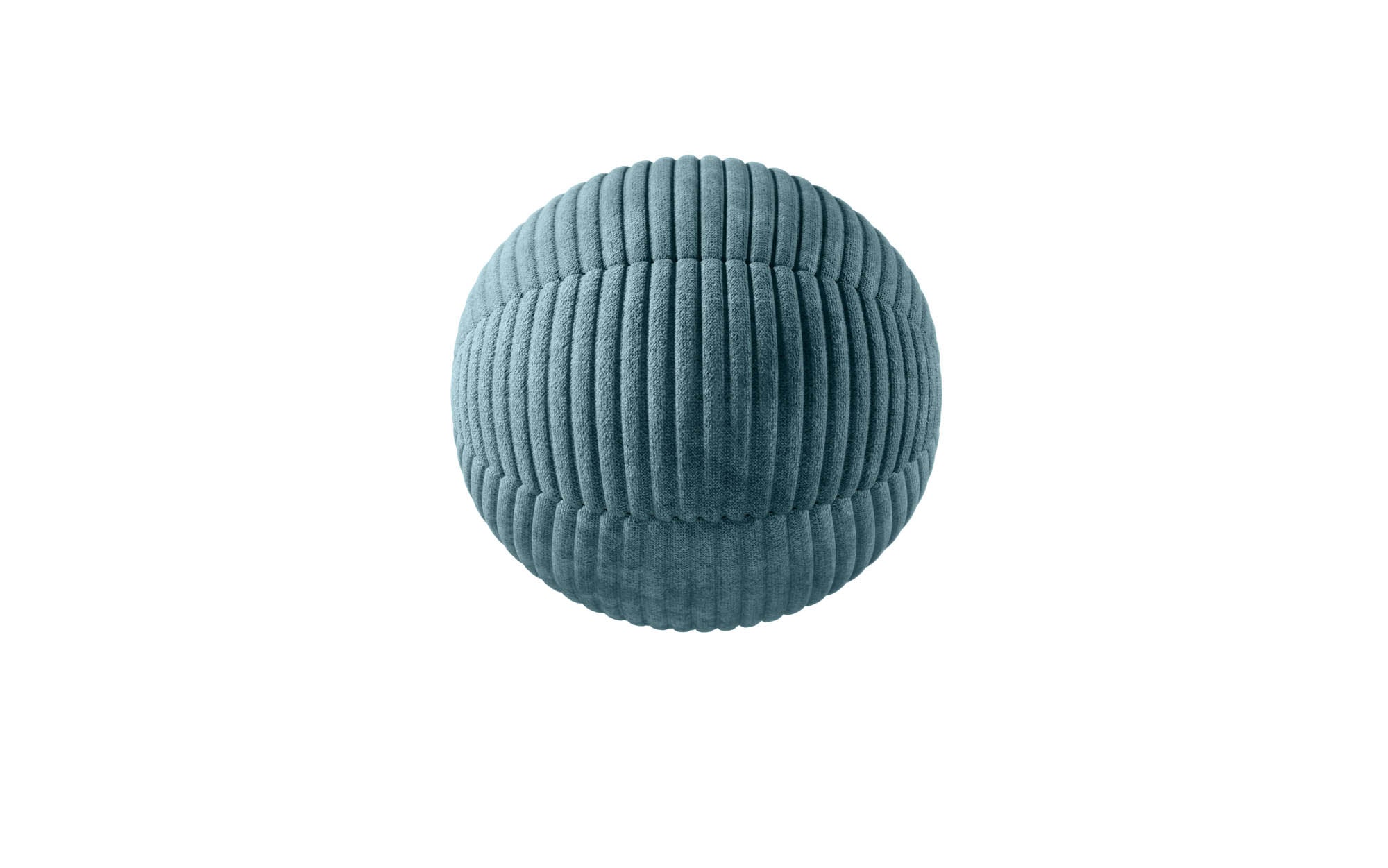 Coussin décoratif rond Globe ⌀28 en Côtelé