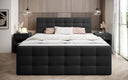 Boxspringbett Luxor Bouclé mit Stauraum