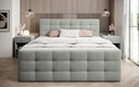 Boxspringbett Luxor Bouclé mit Stauraum