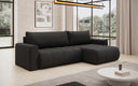 Canapé d’angle design Venezia avec fonction couchage et espace de rangement