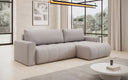 Canapé d’angle design Venezia avec fonction couchage et espace de rangement