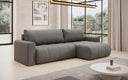 Canapé d’angle design Venezia avec fonction couchage et espace de rangement