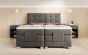 Lit boxspring Amara Velours à réglage électrique