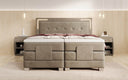Lit boxspring Noctis Velours à réglage électrique avec LED