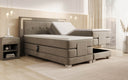 Lit boxspring Noctis Velours à réglage électrique avec LED