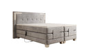 Lit boxspring Noctis Velours à réglage électrique avec LED