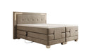 Lit boxspring Noctis Velours à réglage électrique avec LED