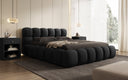 Designer Polsterbett Boston Bouclé mit Stauraum