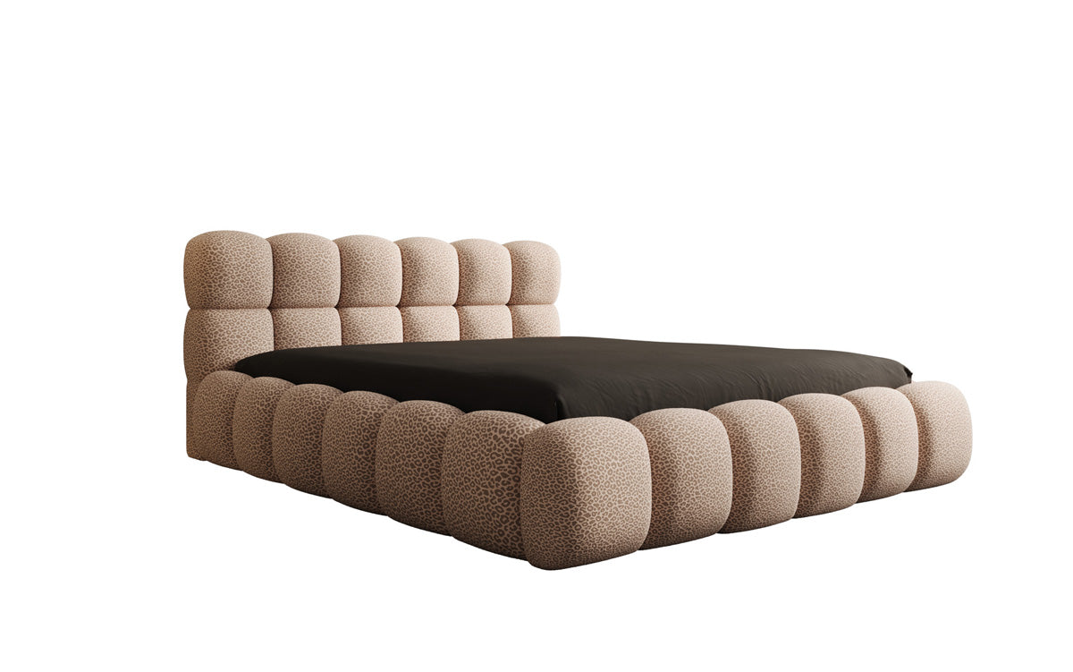 Designer Polsterbett Boston Wild Edition mit Stauraum