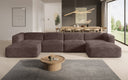Designer Sofa Comfy U in Cord