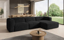 Designer Ecksofa Comfy in Cord