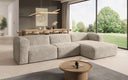 Designer Ecksofa Comfy in Cord