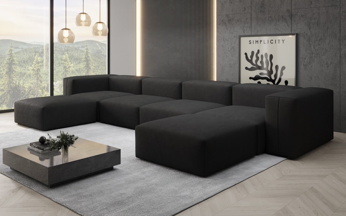 Canapé Designer U Snug en Tissu