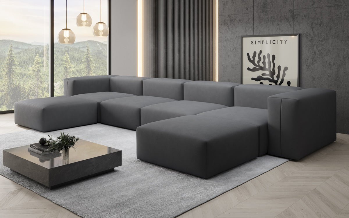 Canapé Designer U Snug en Tissu