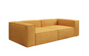 Designer Sofa Lesley 3 Sitzer in Strukturstoff