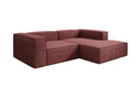 Designer Ecksofa Lesley Mini in Strukturstoff