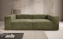 Designer Sofa Lesley 3 Sitzer in Cord