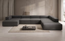 Designer Sofa Lesley U XXL in Bouclé