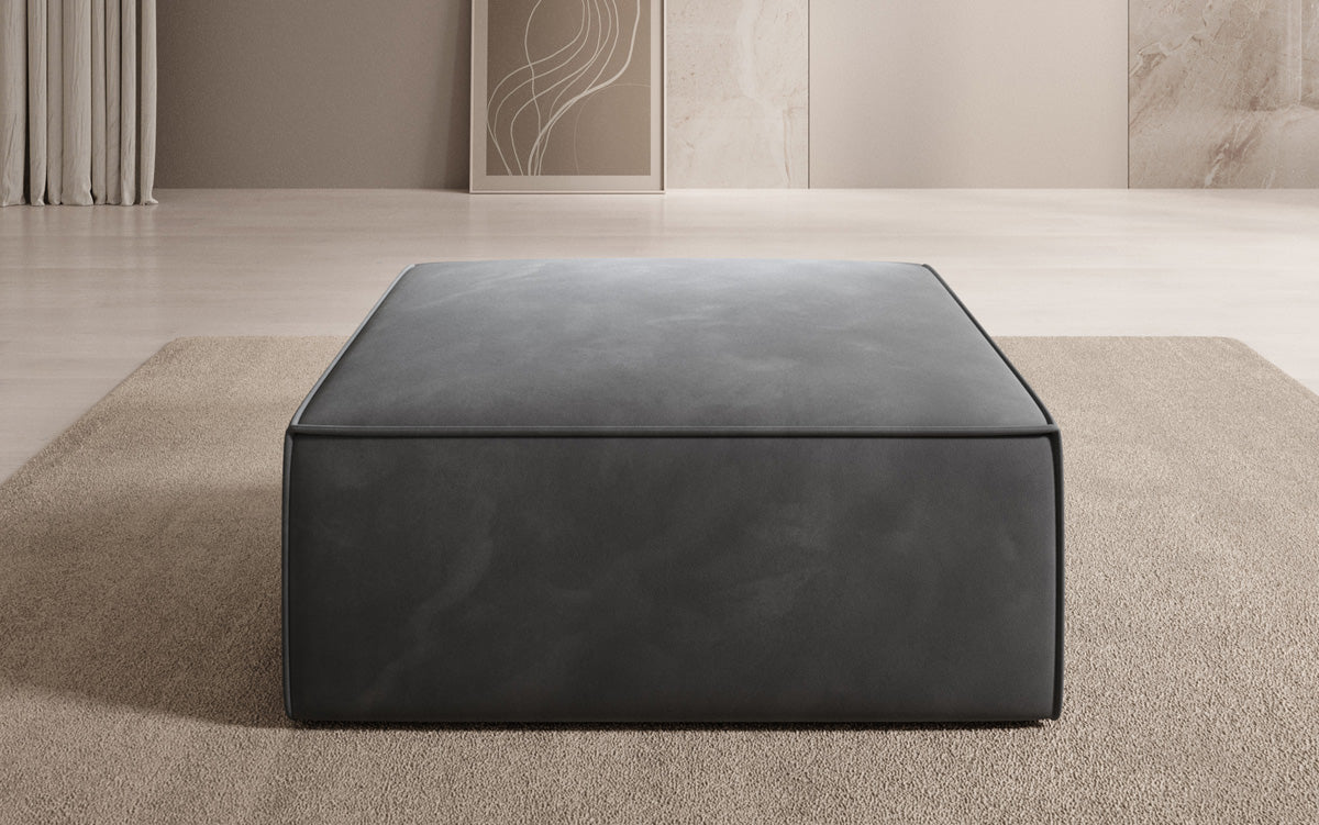 Tabouret d'appoint Lesley en Velours