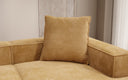 Coussin décoratif Lesley 60x60 en Côtelé