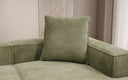Coussin décoratif Lesley 60x60 en Côtelé