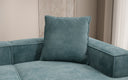 Coussin décoratif Lesley 60x60 en Côtelé