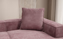 Coussin décoratif Lesley 60x60 en Côtelé