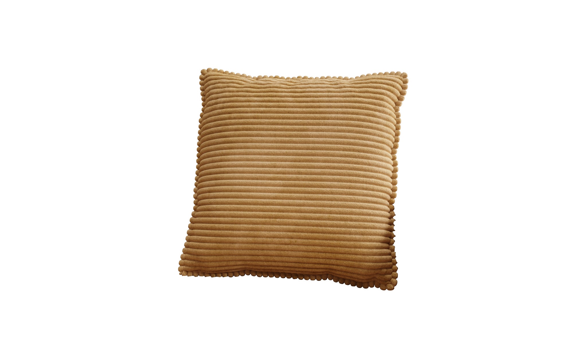 Coussin décoratif Lesley 60x60 en Côtelé