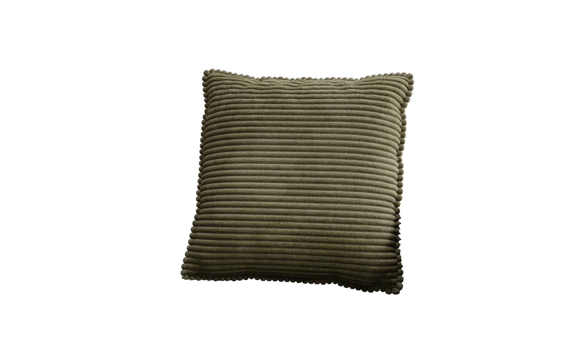 Coussin décoratif Lesley 60x60 en Côtelé