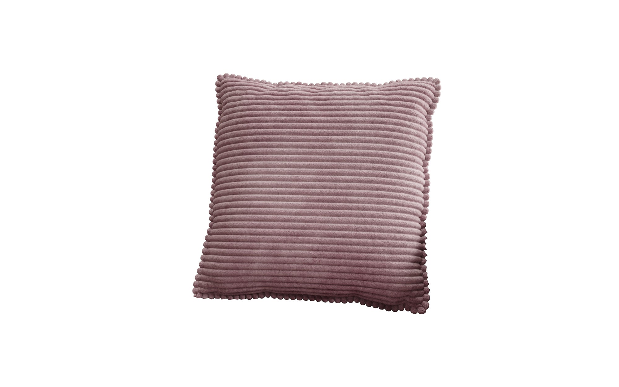 Coussin décoratif Lesley 60x60 en Côtelé