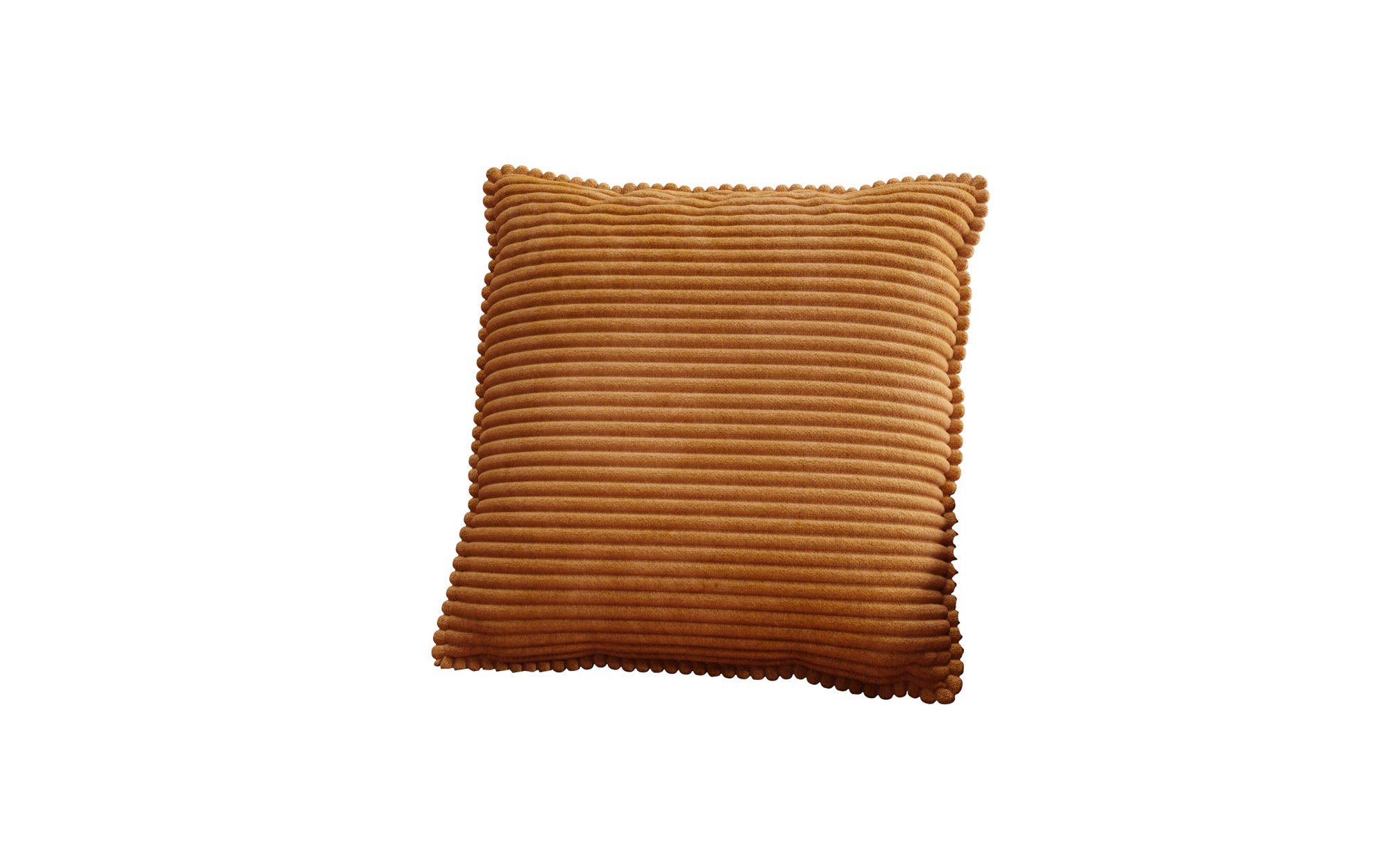 Coussin décoratif Lesley 60x60 en Côtelé